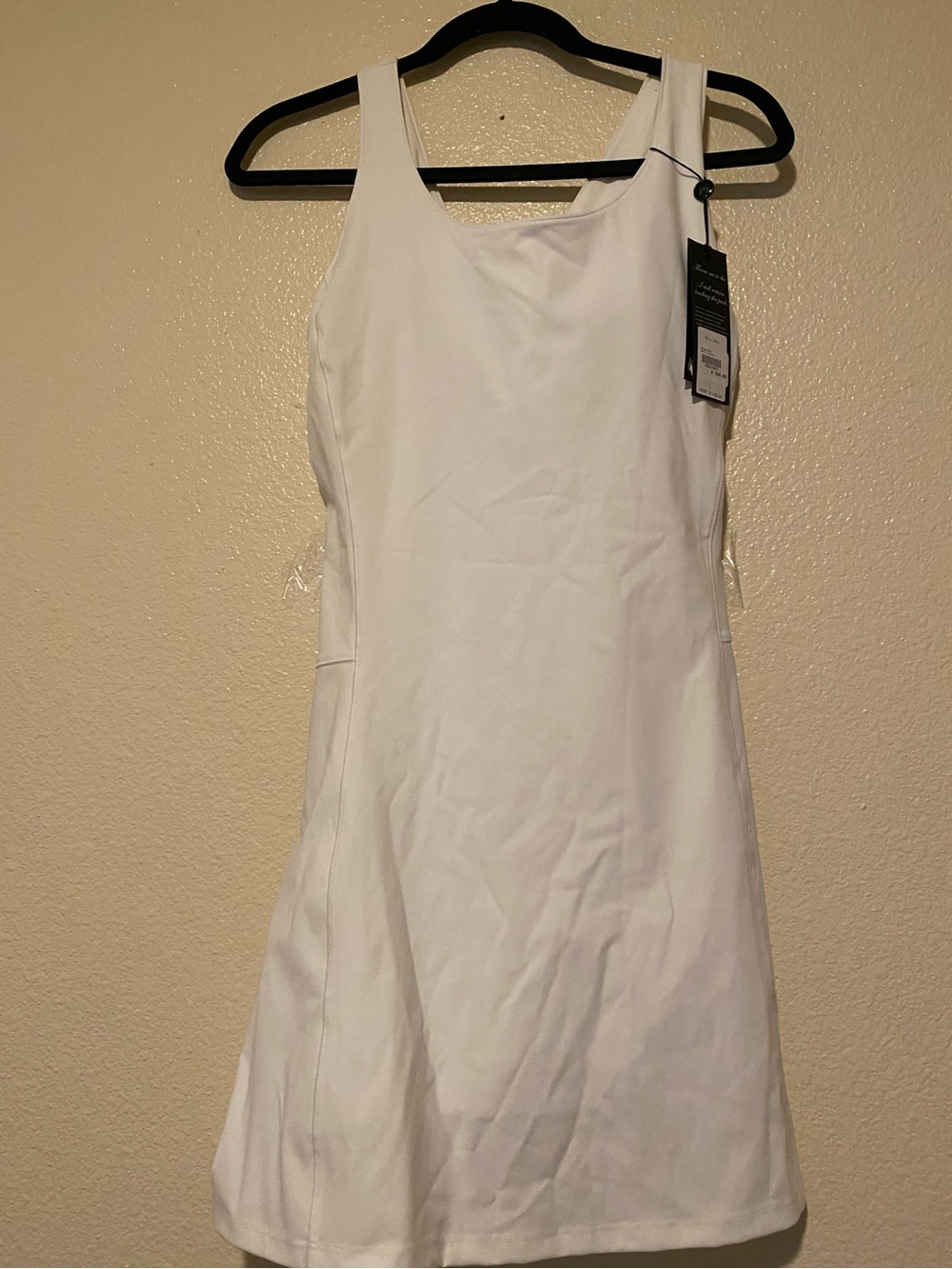 Greyson Venus Rally White Tank Mini Dress Size L - Picture 4 of 12